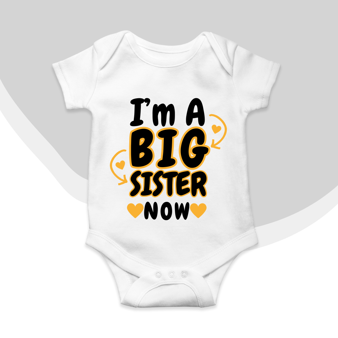 Big Sister Announcement Romper  | Cute Outfit for Your Little Star