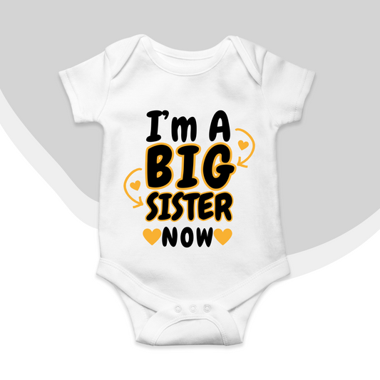 Big Sister Announcement Romper  | Cute Outfit for Your Little Star
