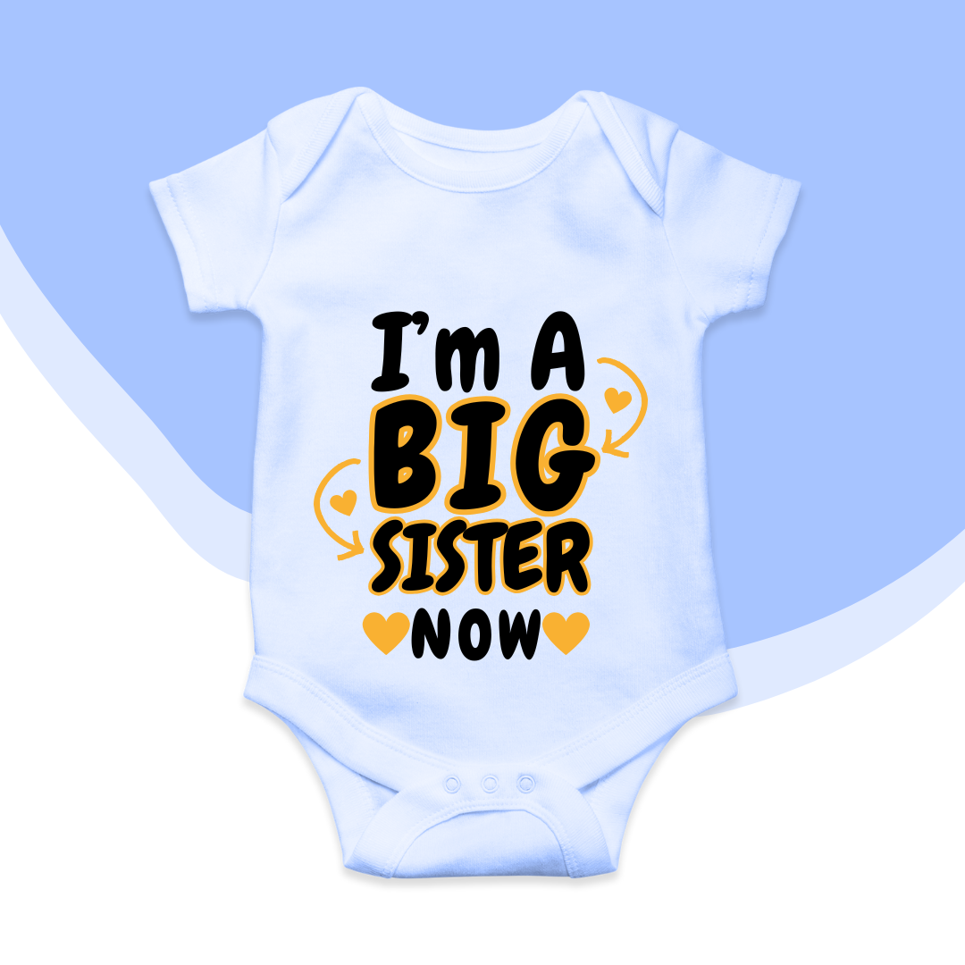 Big Sister Announcement Romper  | Cute Outfit for Your Little Star